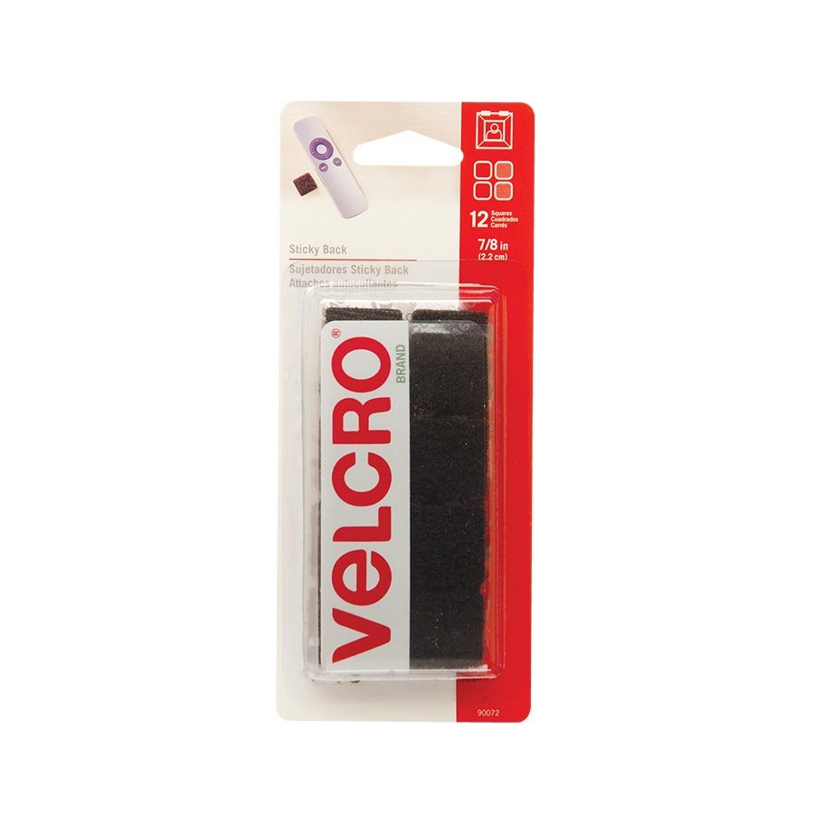 Attaches Velcro® — noir