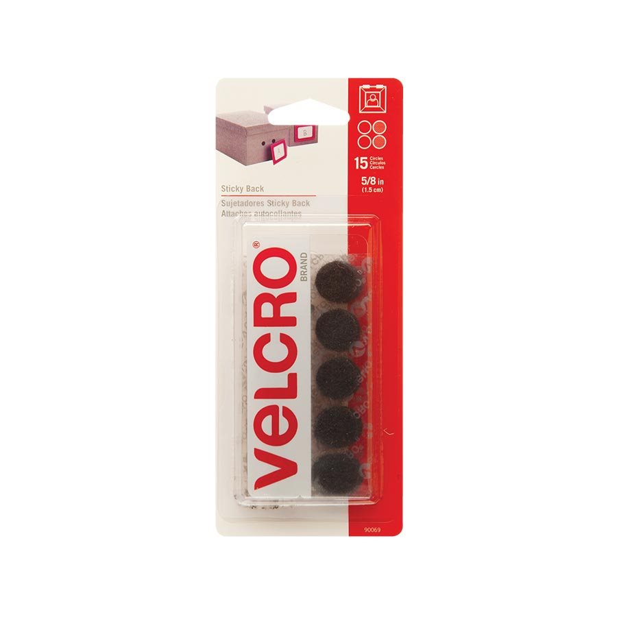 Attaches Velcro® — noir