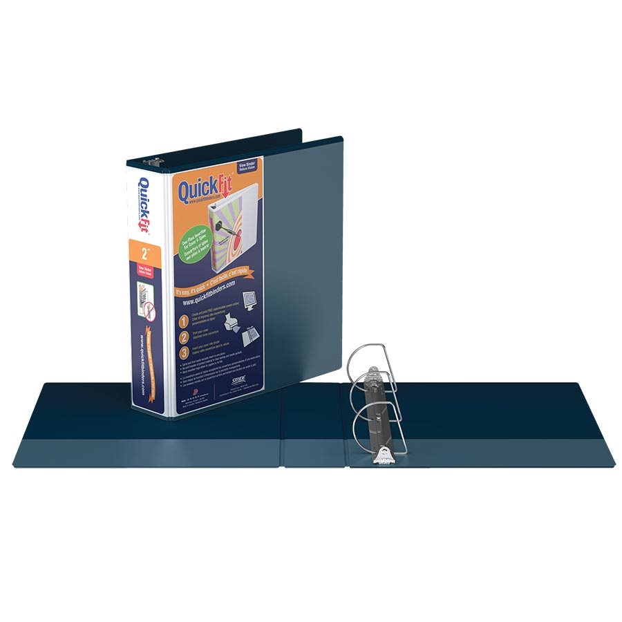 Reliure de présentation QuickFit® — marine