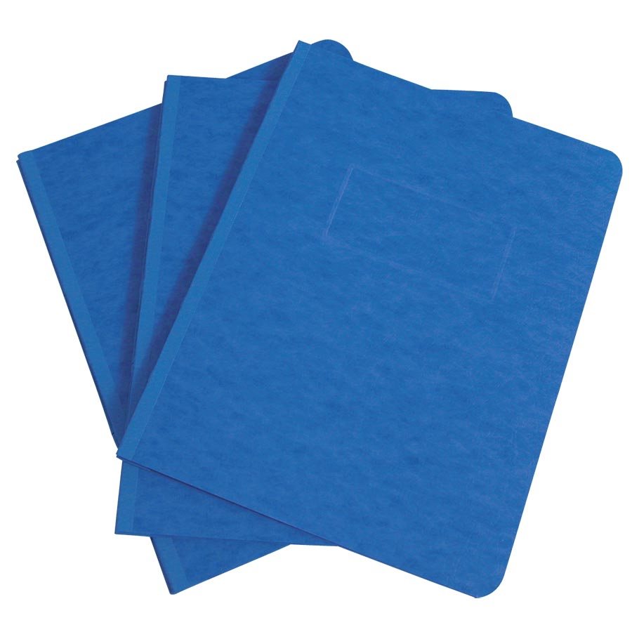 Couvert de présentation renforcée Presstex® — bleu royal