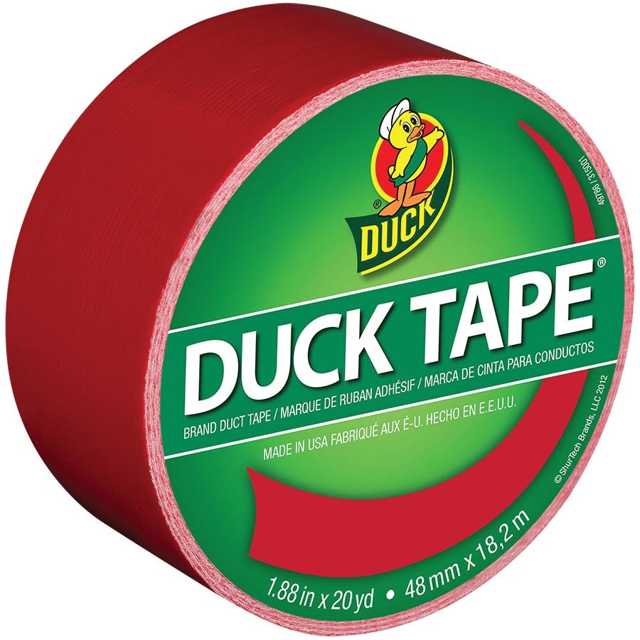 Ruban de couleur Duck Tape — rouge