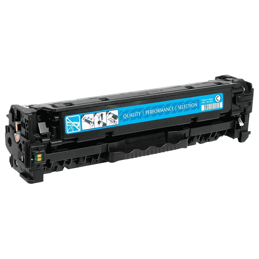 Cartouche de toner remise à neuf (Alternative à HP 305A) — cyan