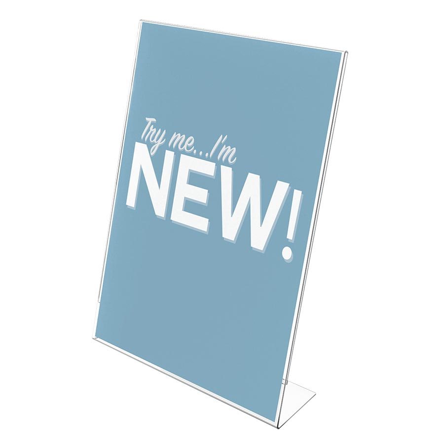 Porte-affiches incliné Classic Image® — 8-1/2 x 11 po.