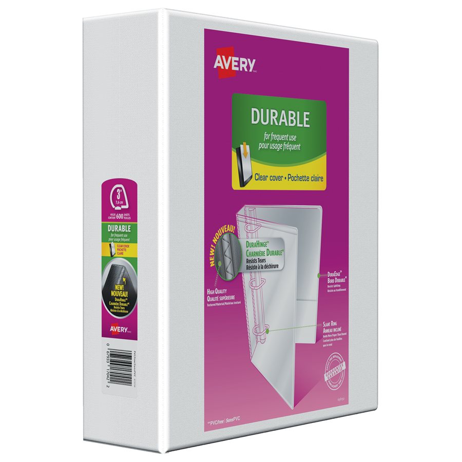 Reliure de présentation Durable — 3 po