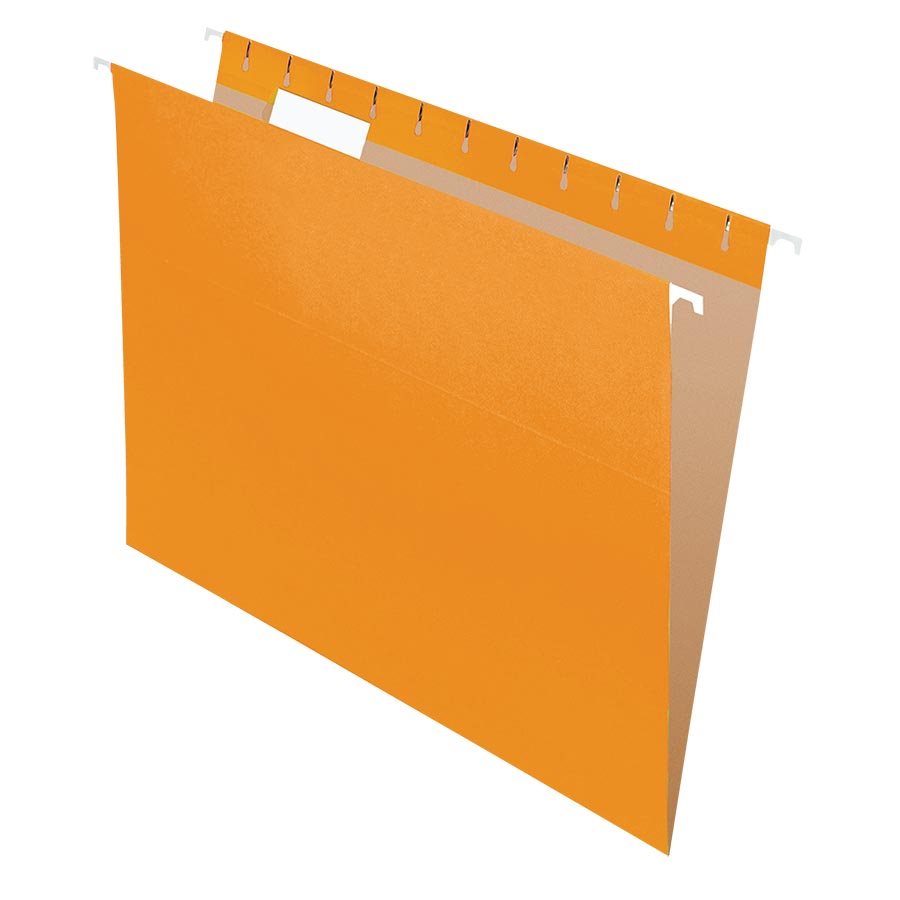 Dossiers suspendus — orange