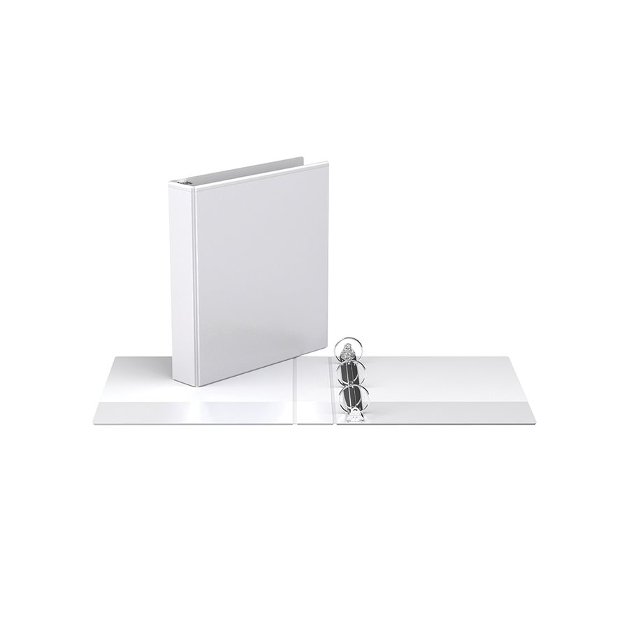 8312-00 OVRLAY BNDR 1.5" RRING WHITE