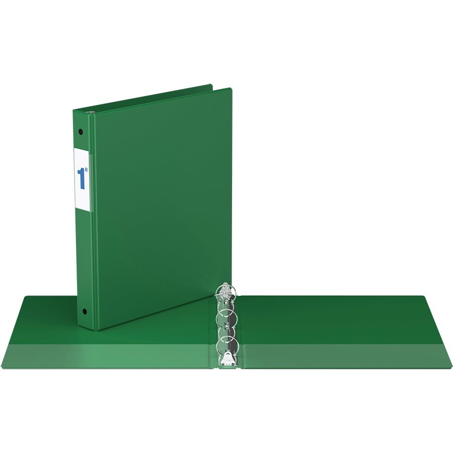 Reliure indispensable avec anneaux ronds — vert