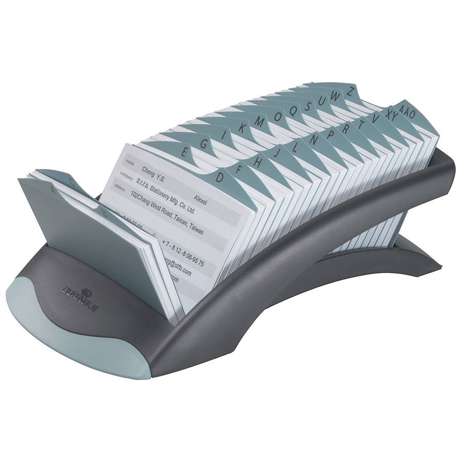 FICHIER NOIR/GRIS DURABLE TELINDEX�