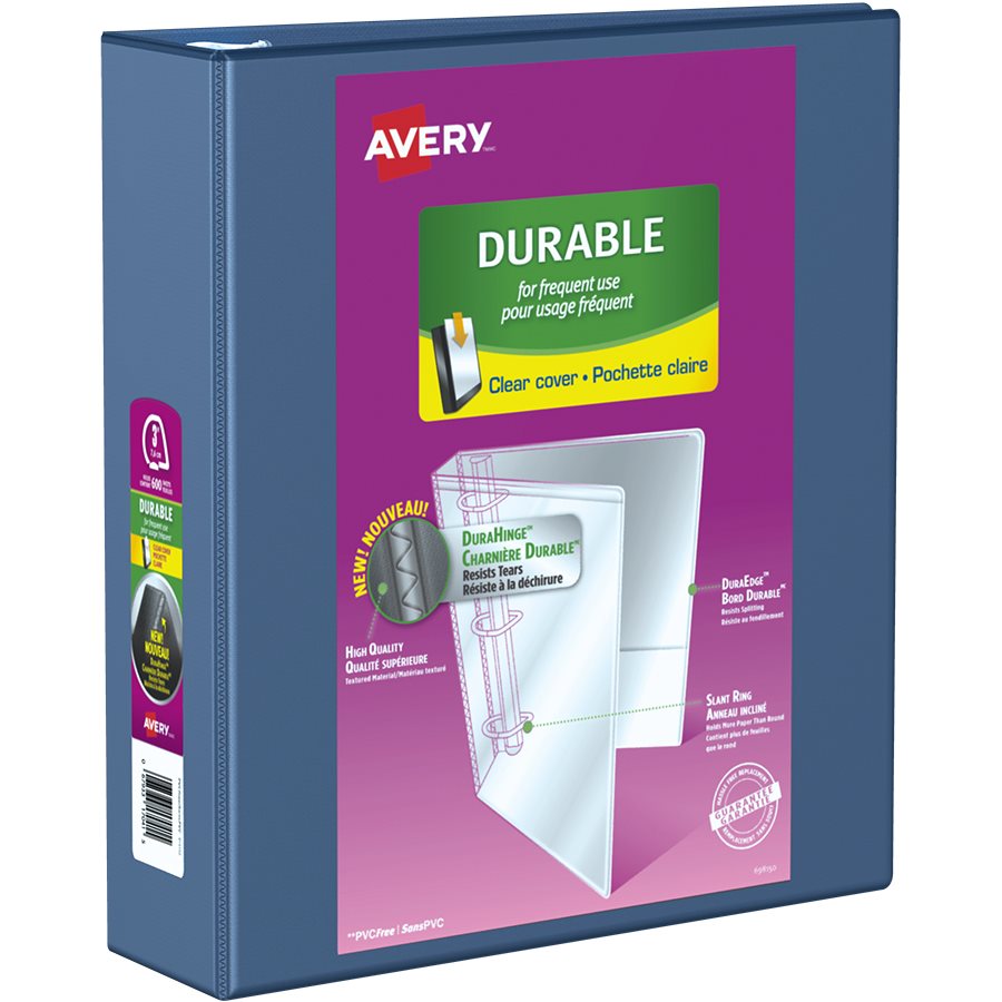 Reliure de présentation Durable View — marine
