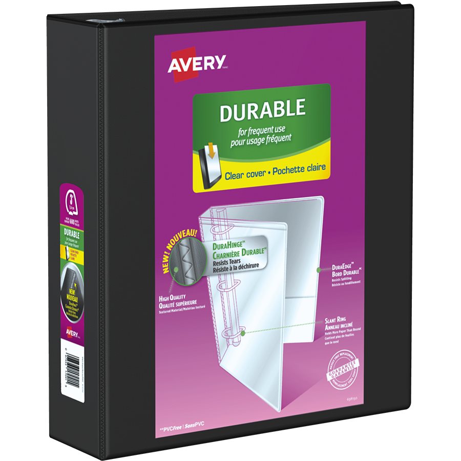 Reliure de présentation Durable View — noir