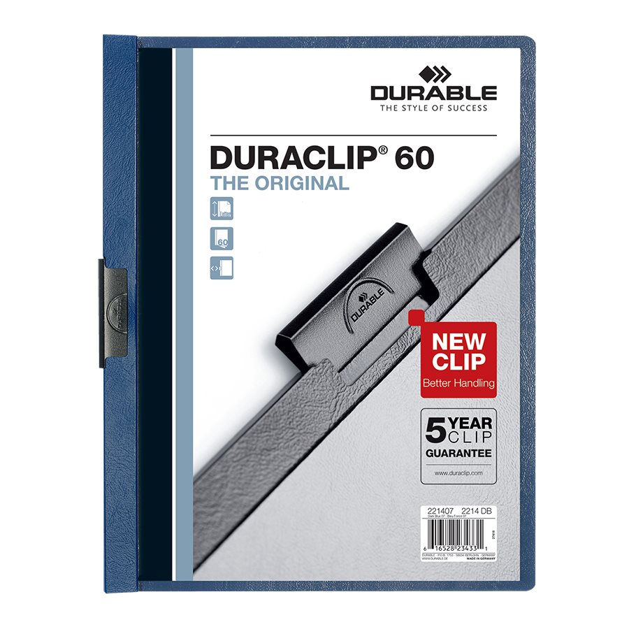 Couverture de présentation DURACLIP® — bleu foncé