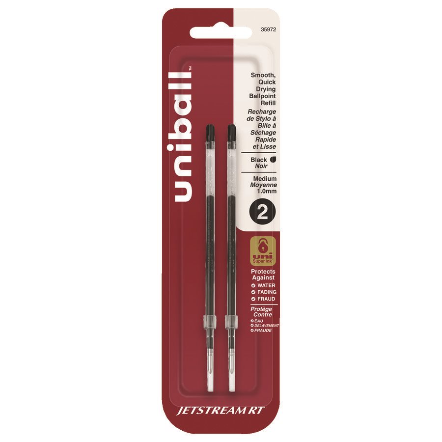 Recharge pour stylo à bille JetStream™ — noir