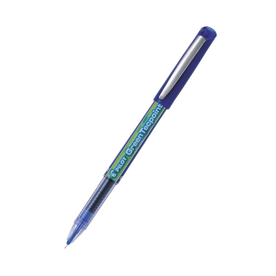 Stylos à bille roulante Begreen GreenTecpoint — bleu