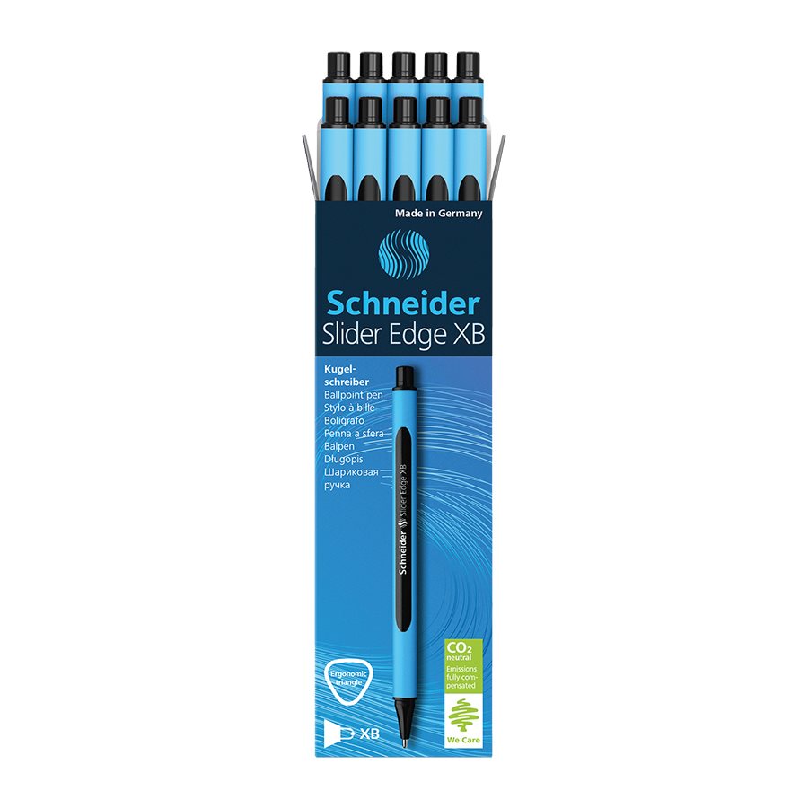 Stylos à bille Slider Edge — noir