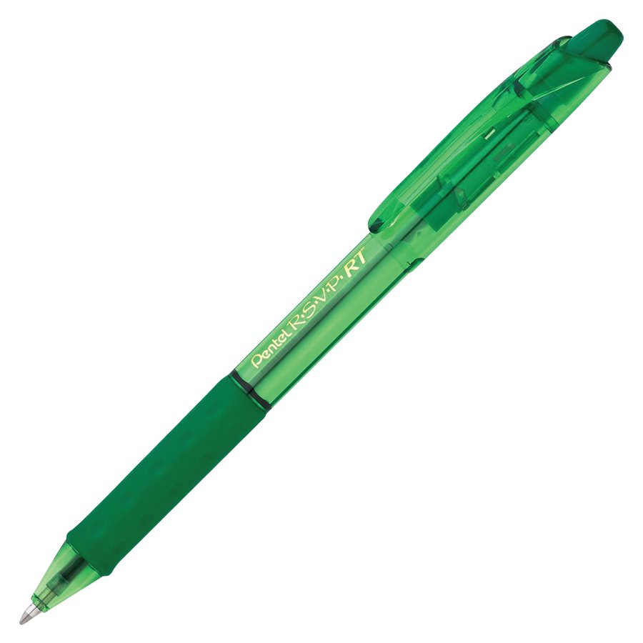 Stylo à bille rétractable R.S.V.P.® — vert
