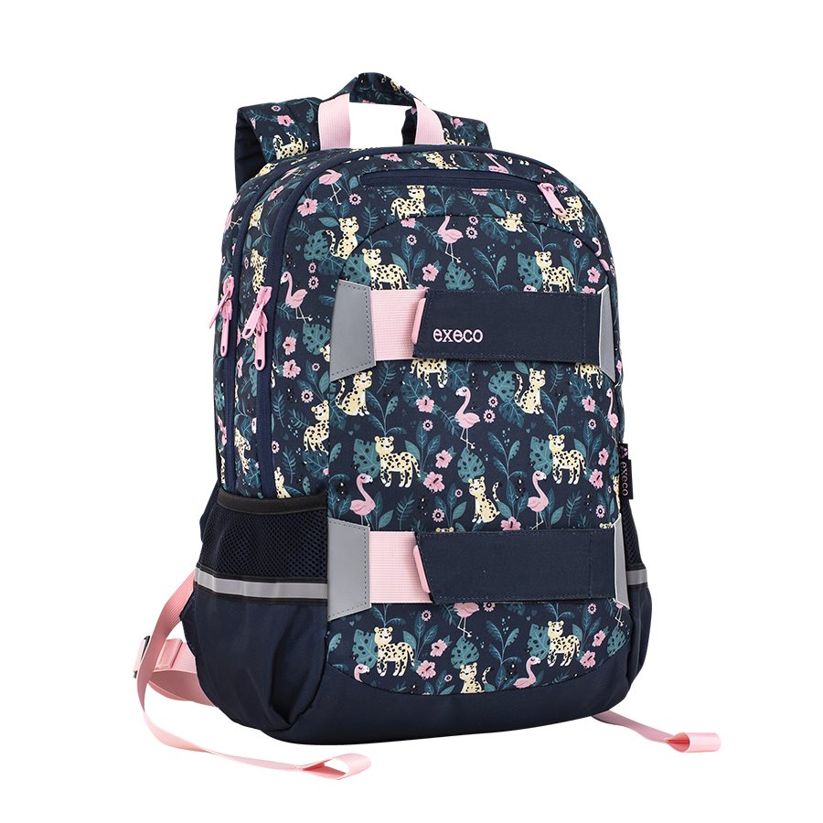 SAC A DOS EXECO RECYC.LEOPARD