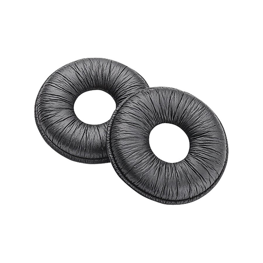 COUSSIN.OREIL.CUIR 1 PAIR NOIR