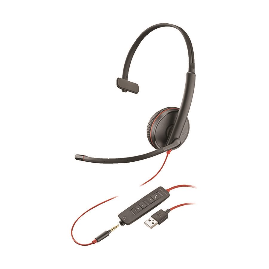 CASQUE UC MONO FILAIRE POLY