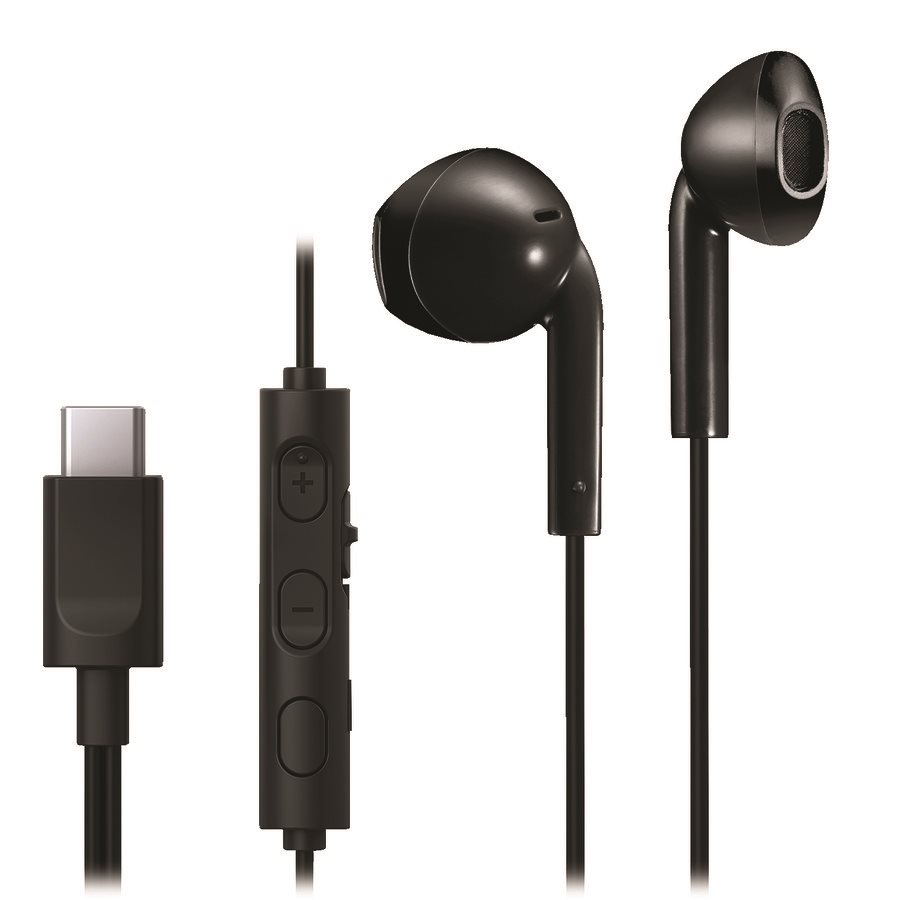 Écouteurs Gumy USB-C — noir olive