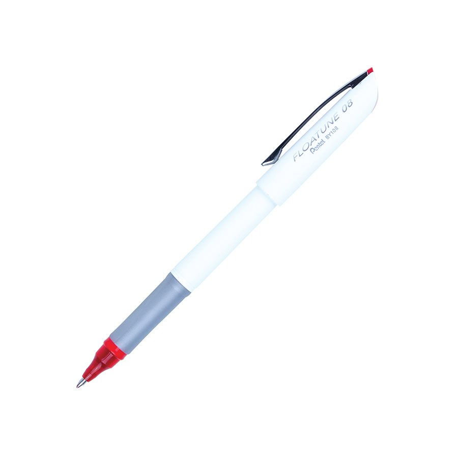 Stylo à bille roulante Floatune — encre rouge