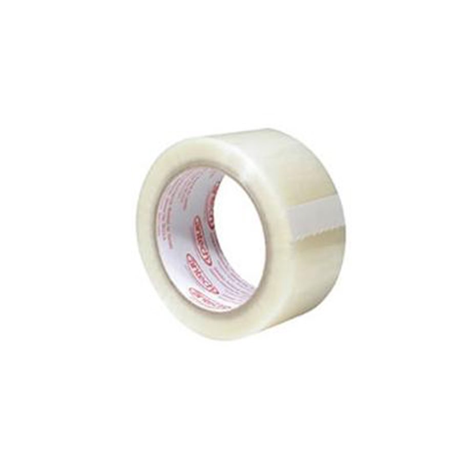 Rouleau de ruban d'emballage transparent