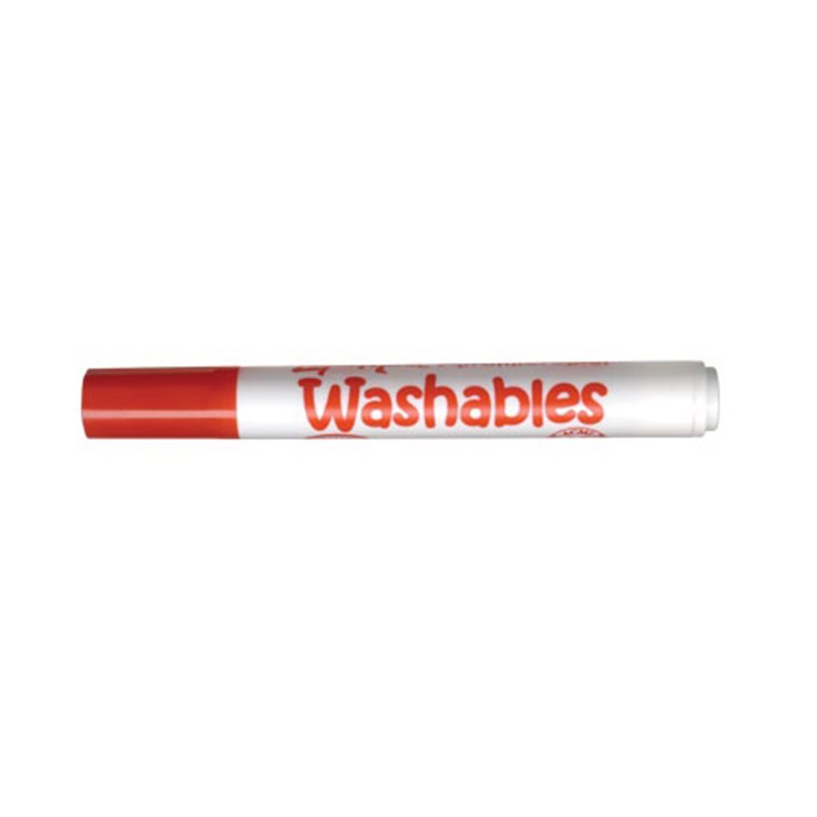 N.PERM. MARKERS REDCHISEL TIP (12)