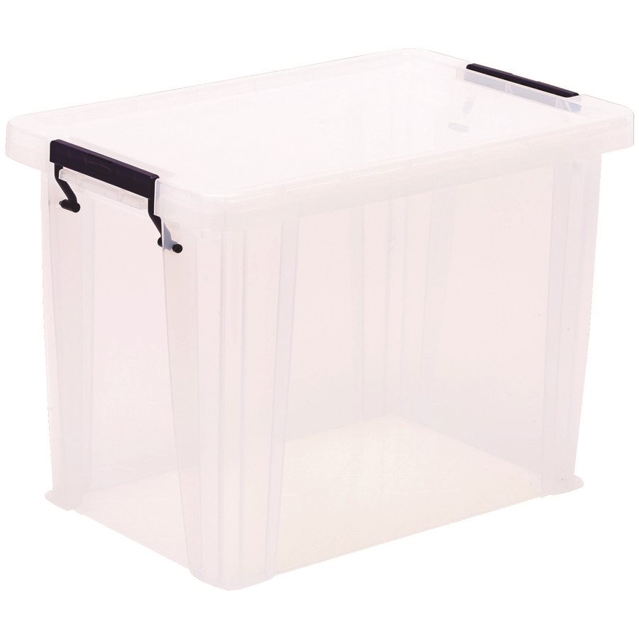Boîte de rangement en plastique