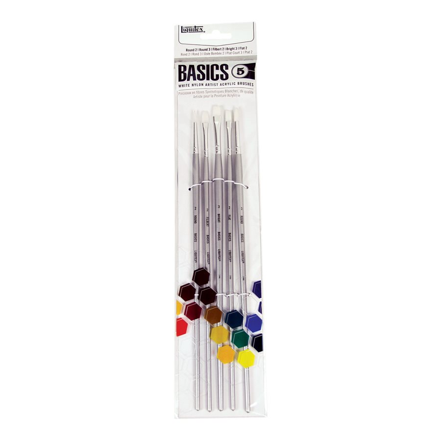Jeu de pinceaux pour acrylique