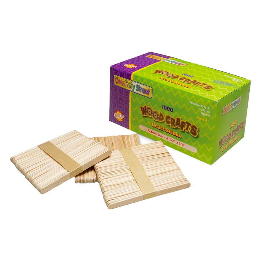 Bâtonnets de bricolage naturels