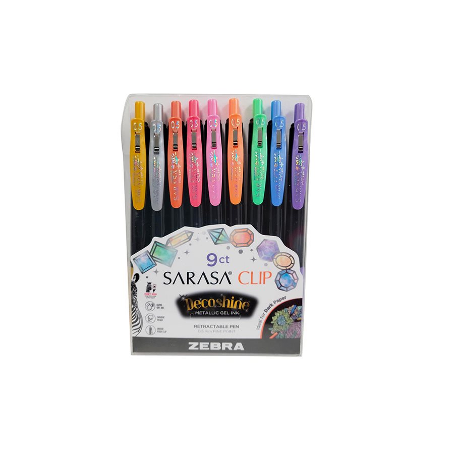 STYLO RETR SARASA METALLIQUE (9)
