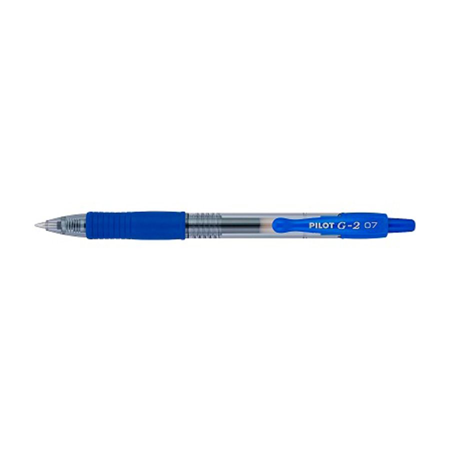 STYLO GEL G-2 RETRACT 0.7 BLEU