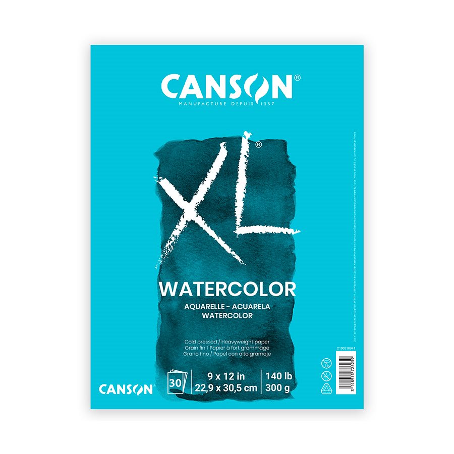 Blocs de papier aquarelle XL®