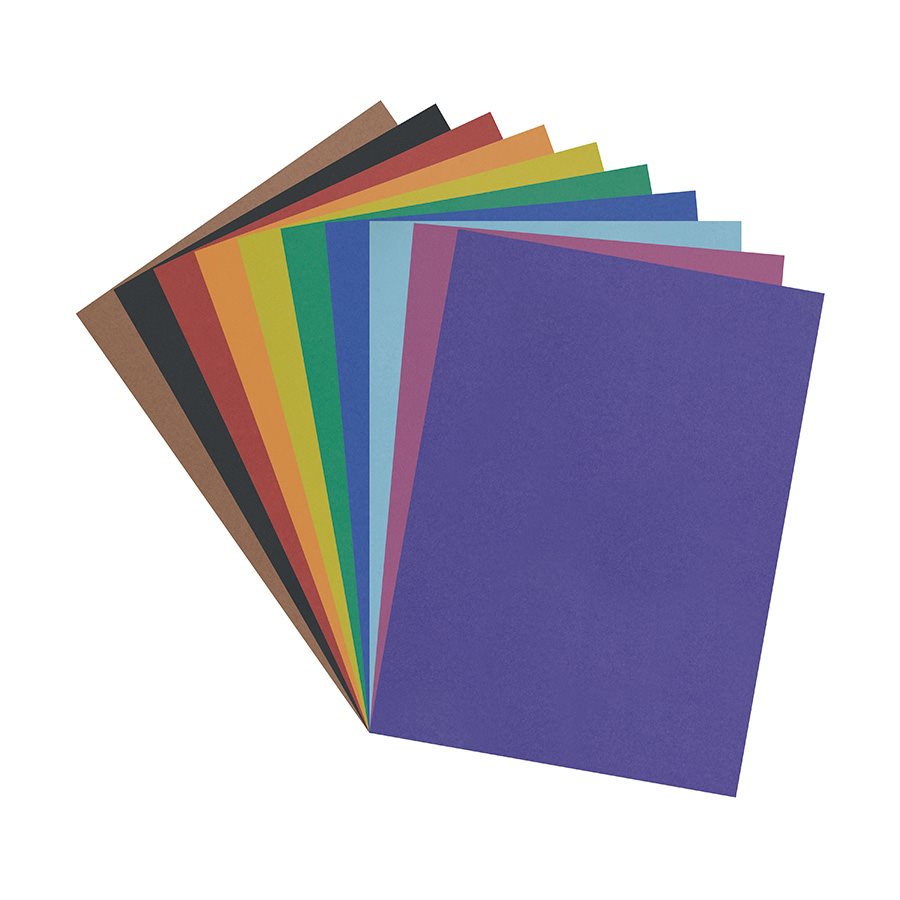 CARTON AFFICHE PACON 22X28 ASS (100)
