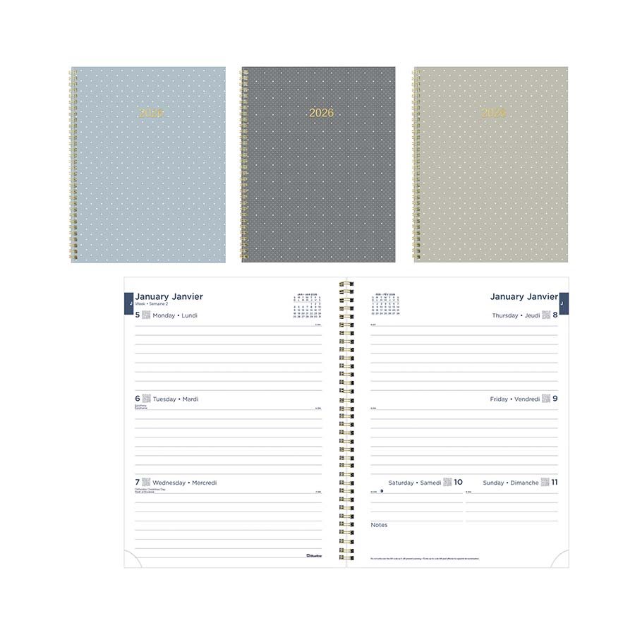 AGENDA 11X8.5 MINIMALIST ASS.