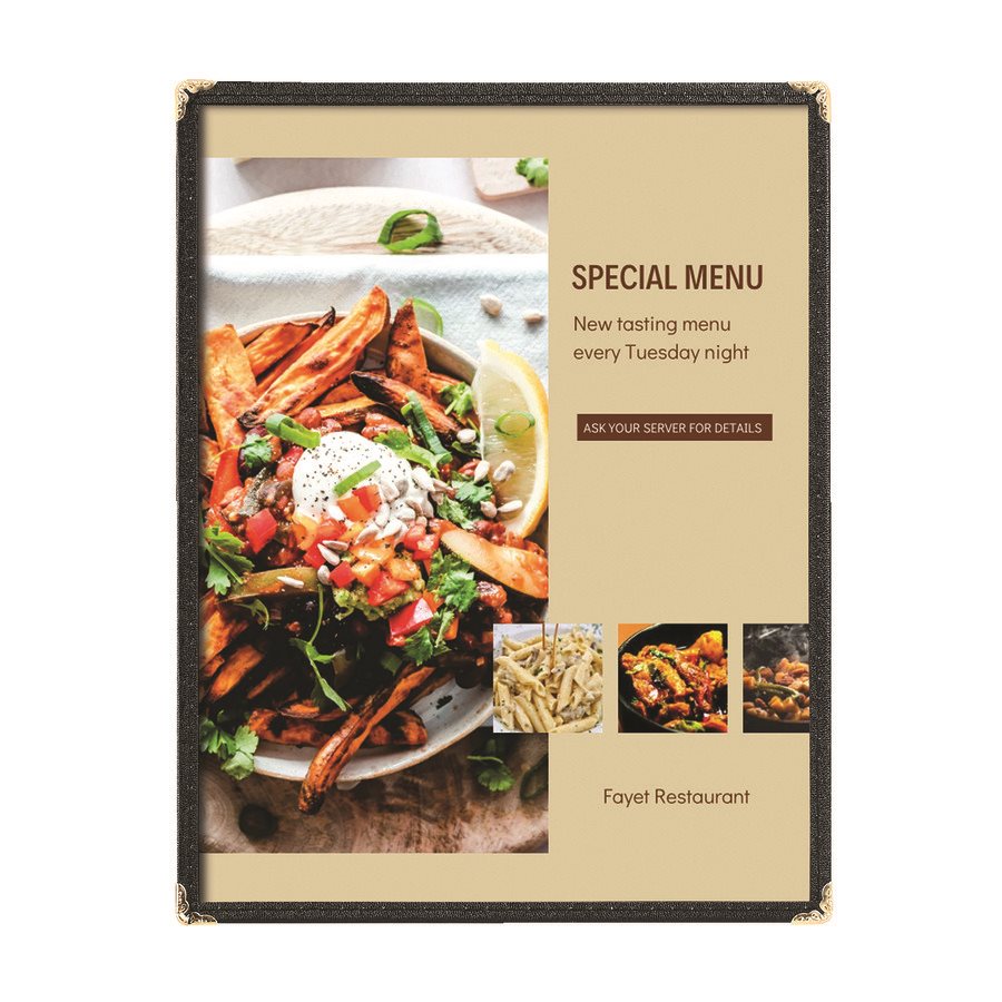 Couverture de menu
