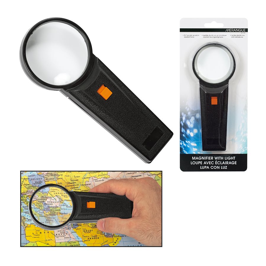 LOUPE LUMINEUSE 2" 2X