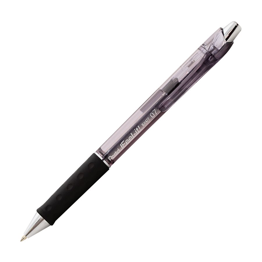 Stylo à bille retractable Feel-it! — noir