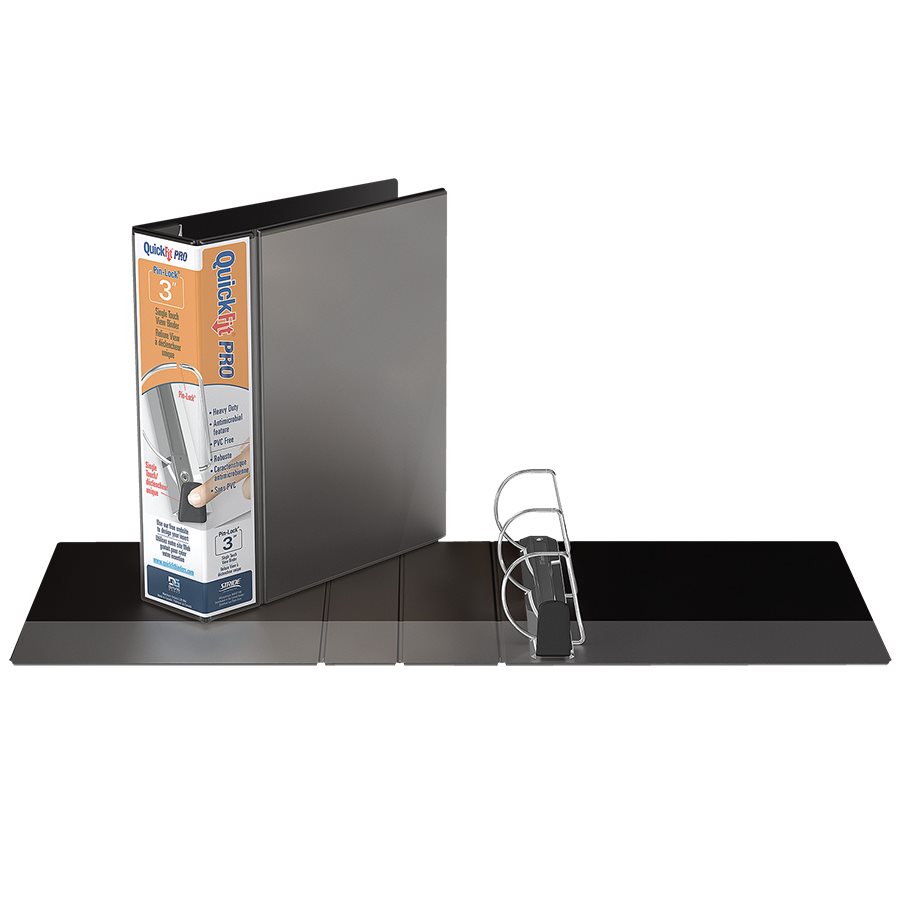 Reliure Single Touch de QuickFit PRO — 3 po
