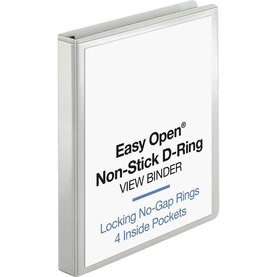 Reliure de présentation robuste Easy Open™ — blanc