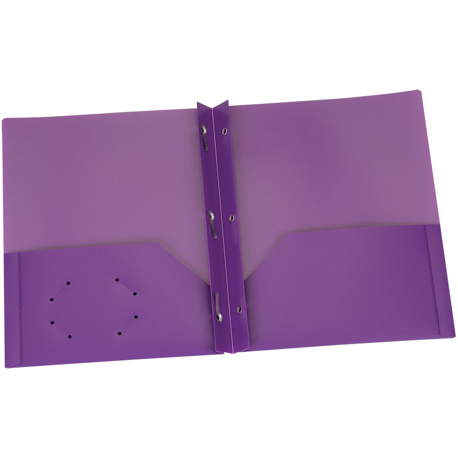 Couverture de présentation en Poly — mauve