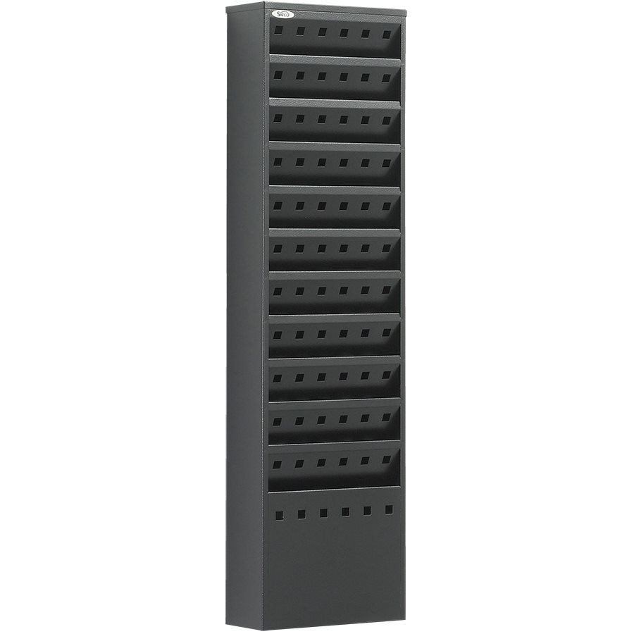Porte-revues en acier — noir