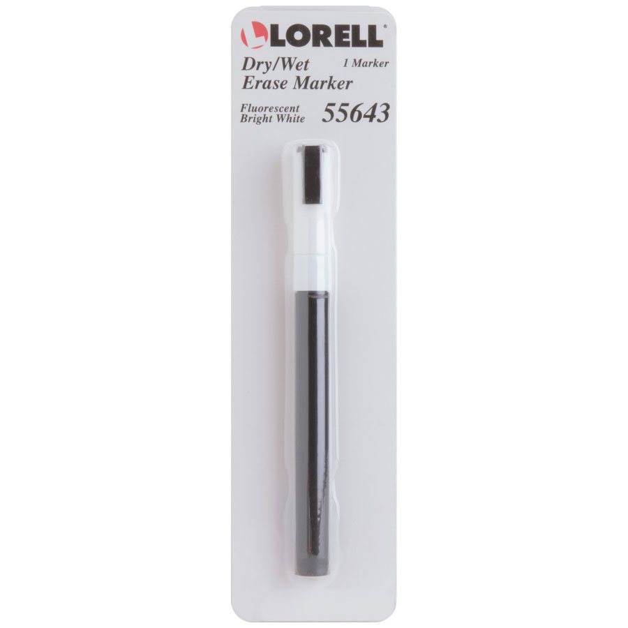 MARKER DRY/WET FLUORES WHITE