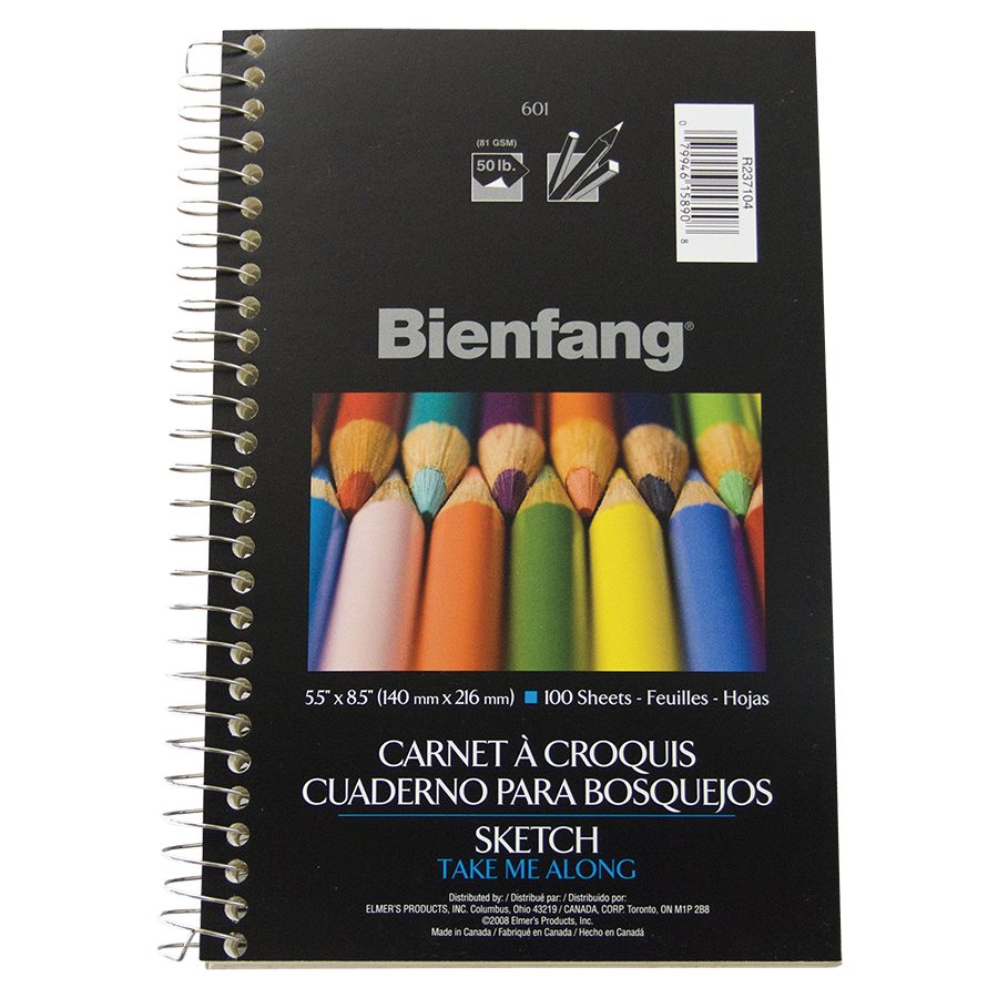 Carnet à croquis — 5,5 x 8,5 po