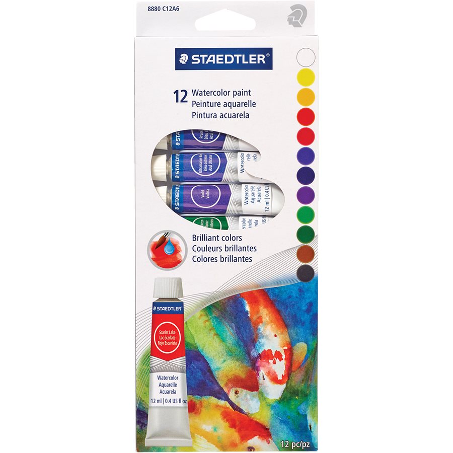 PEINTURE L EAU 12TB 12ML.ASS @12