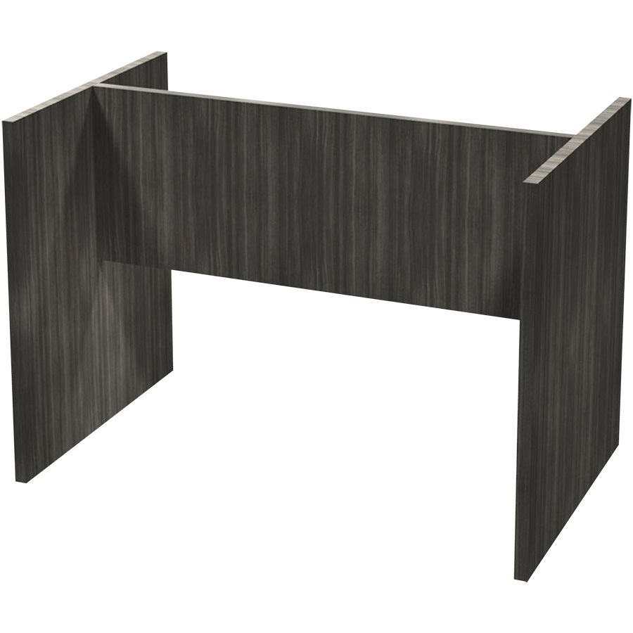 Table ovale extensible — gris poussiere